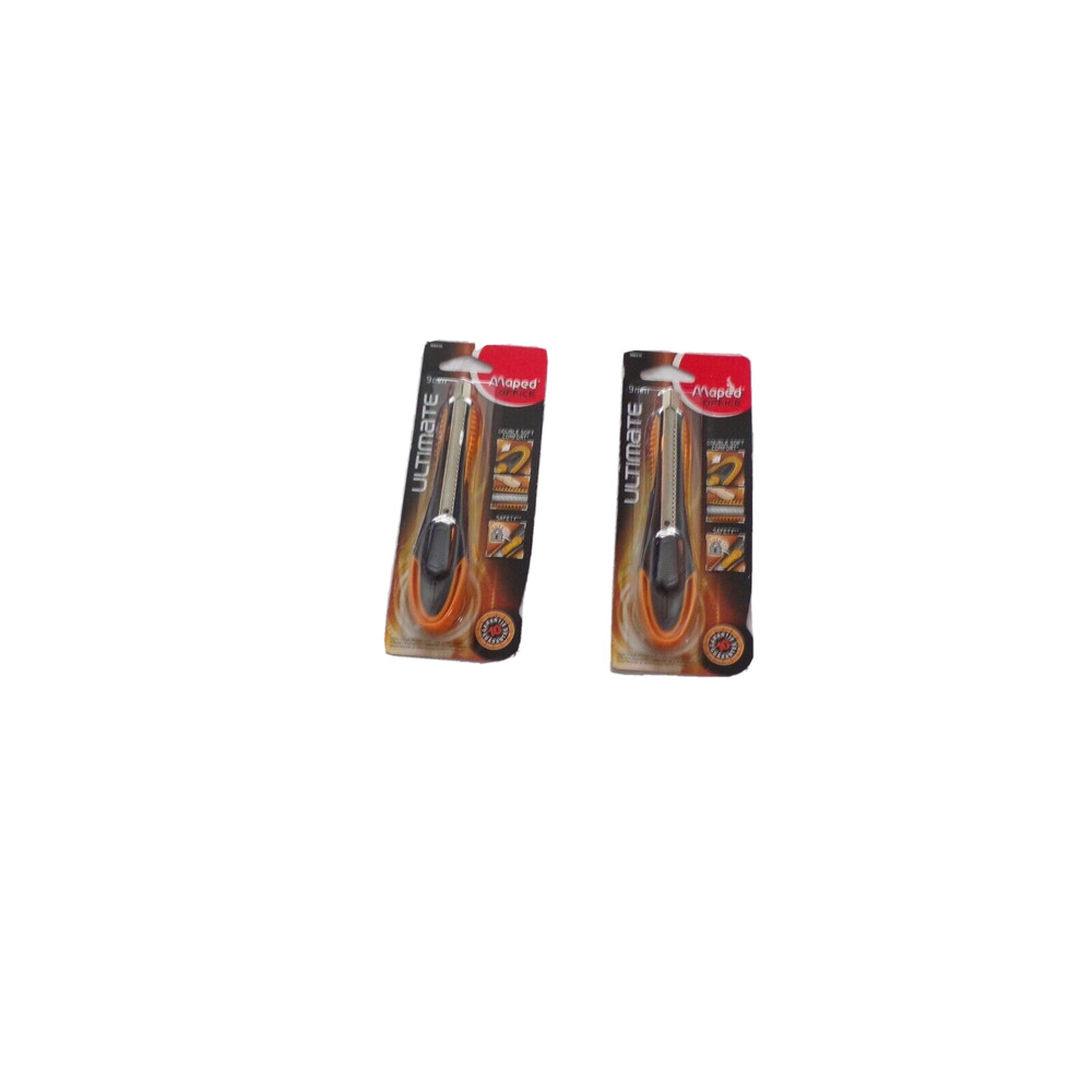 Maped Office Ultimate Box Cutter 9mm, set of 2